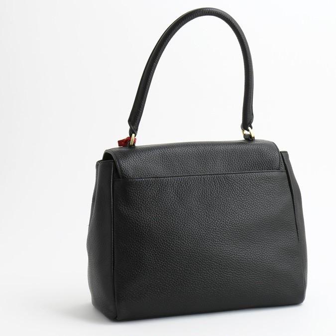 LULU GUINNESS ルルギネス リタ ラージバッグ Grainy Leather Large 