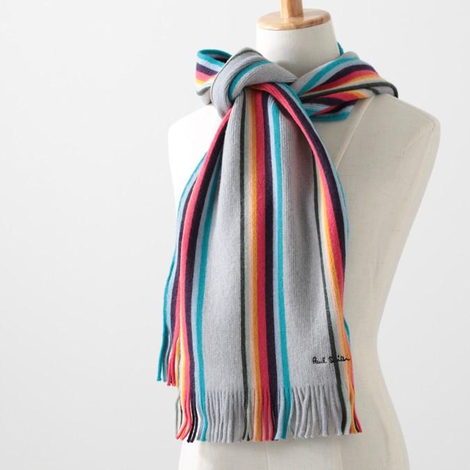タグ付 未使用 Paul Smith ポールスミス マフラー ネオン ストライプ 楽天市場】ポールスミス マフラーの通販