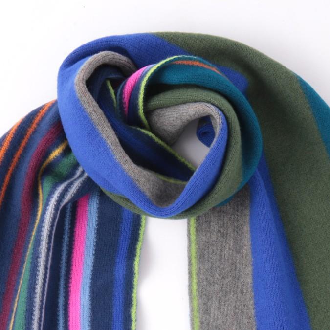 Paul Smith（ポール・スミス） マフラー リバーシブル スカーフ ウール