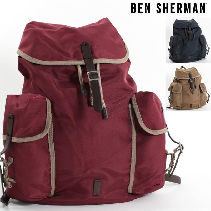 ベンシャーマン Ben Sherman バックパック リュックサック ナイロン 