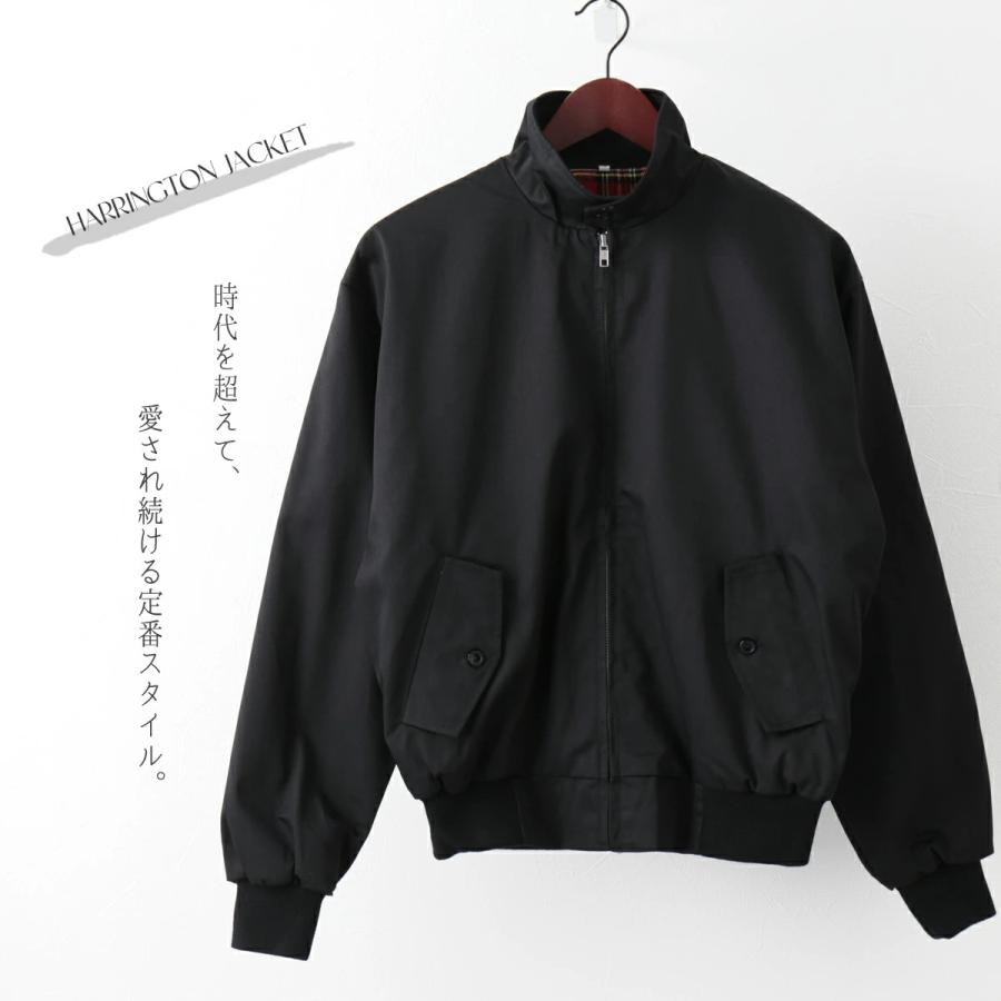 RELCO スイングトップ ハリントンジャケット ブルゾン ブラック ボトル