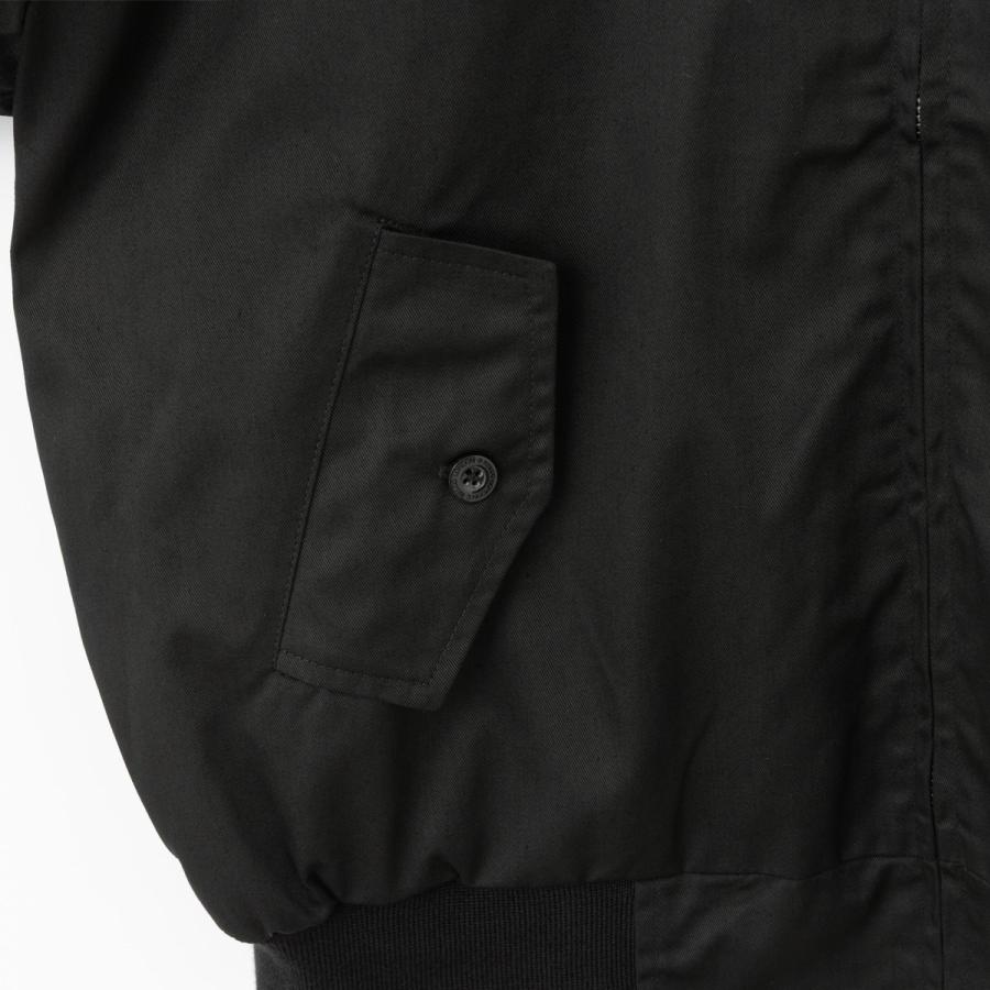 RELCO スイングトップ ハリントンジャケット ブルゾン ブラック ボトル