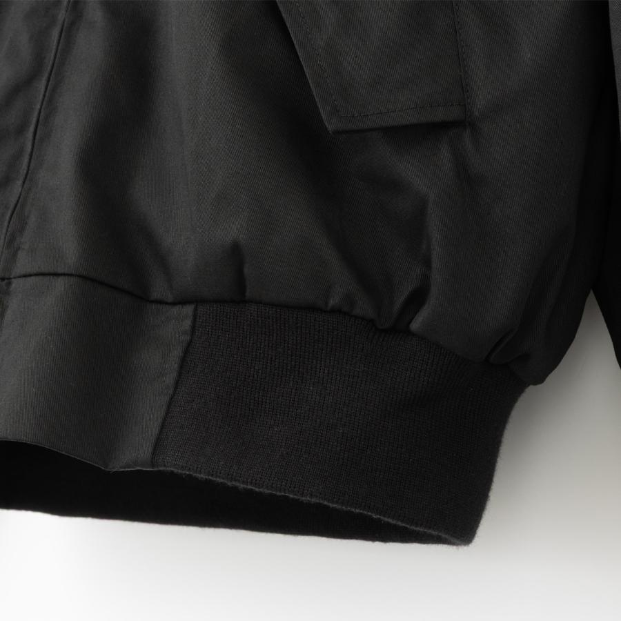 RELCO スイングトップ ハリントンジャケット ブルゾン ブラック ボトル