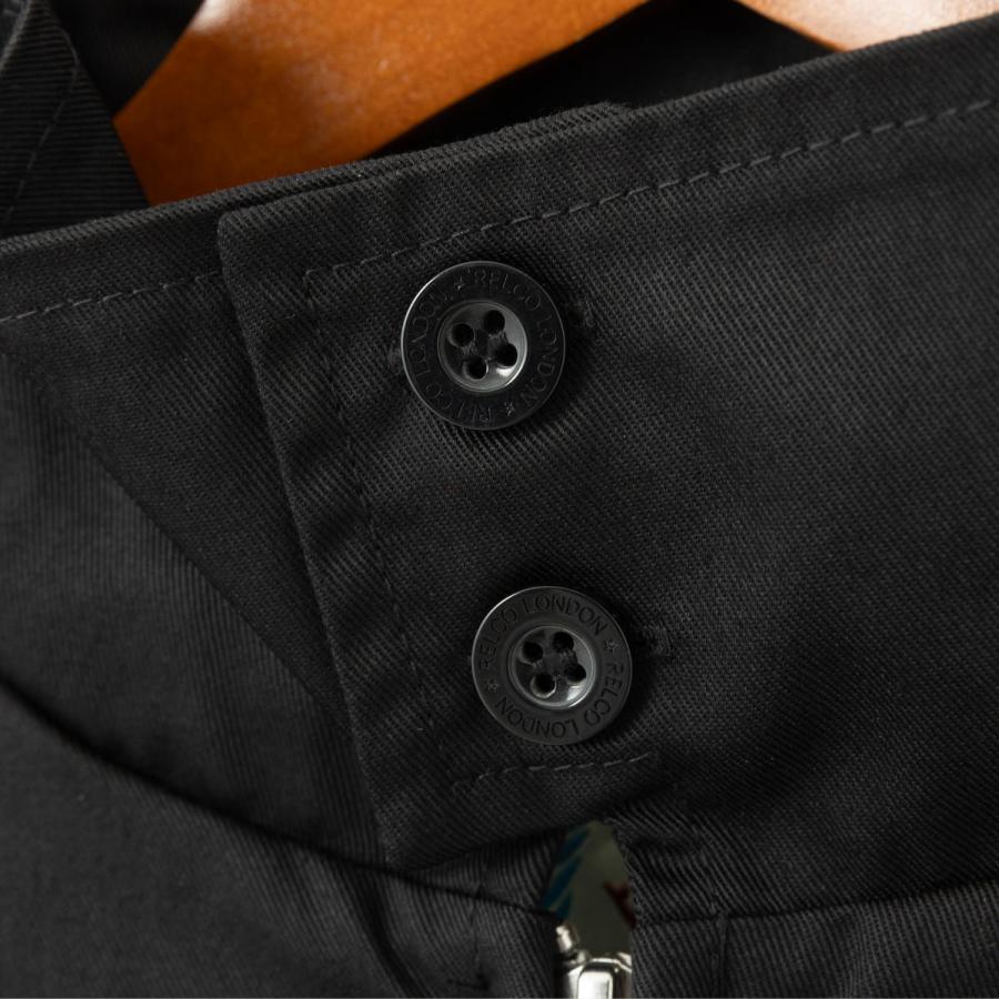 RELCO スイングトップ ハリントンジャケット ブルゾン ブラック ボトル