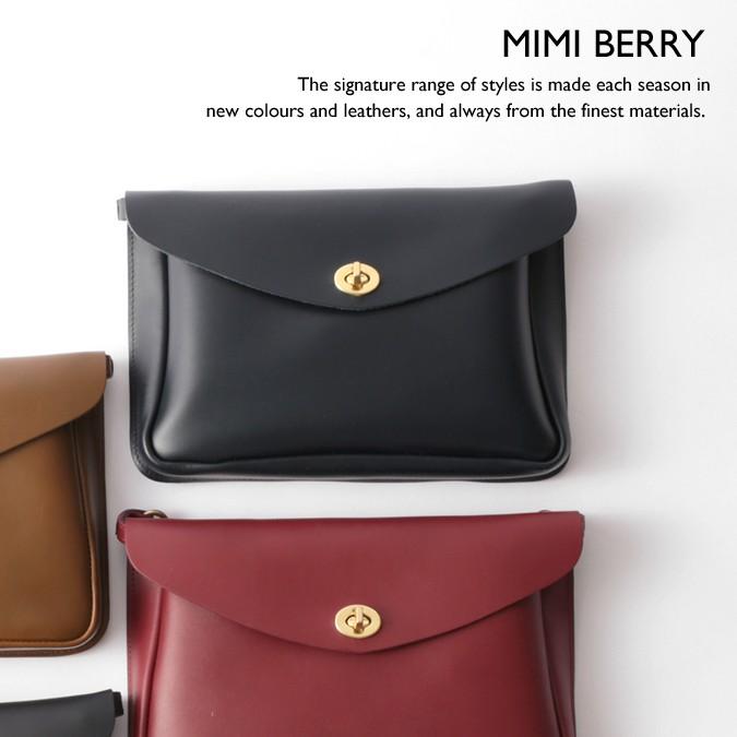MIMI BERRY ミミベリー 本革レザー ショルダー バッグ ERIC 英国製
