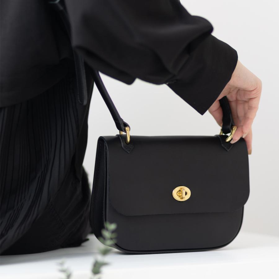 MIMI BERRY ミミベリー 【正規品】本革レザー ショルダー バッグ Febe