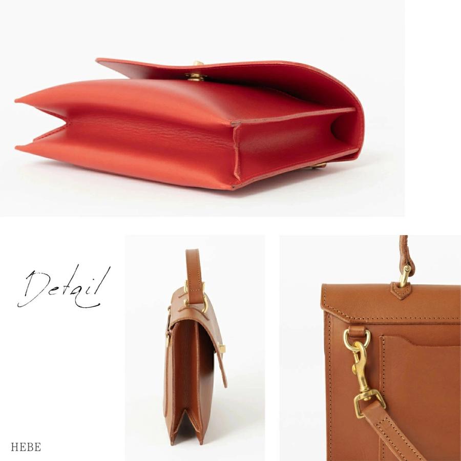 MIMI BERRY ミミベリー 本革レザー ショルダー バッグ フラップ形状