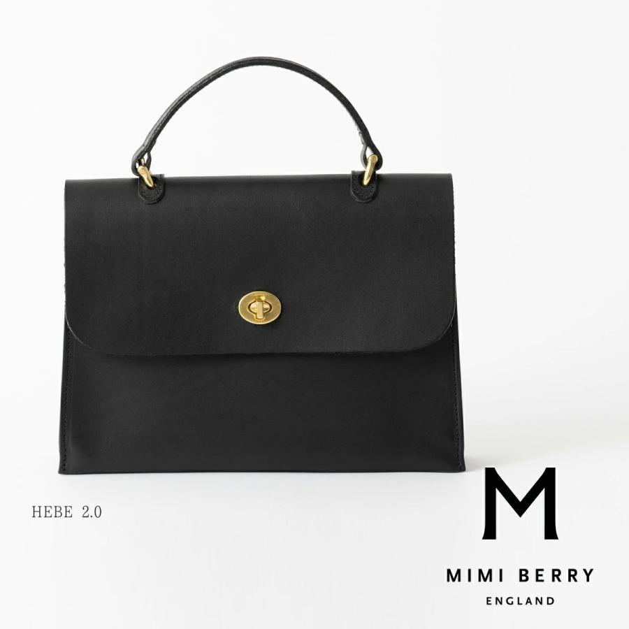 MIMI BERRY ミミベリー 本革レザー ショルダー バッグ フラップ形状