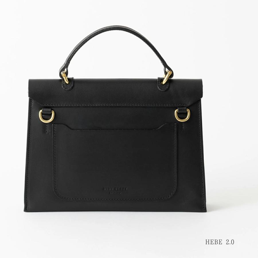 MIMI BERRY ミミベリー 本革レザー ショルダー バッグ フラップ形状