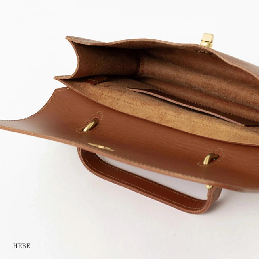 MIMI BERRY ミミベリー 本革レザー ショルダー バッグ フラップ形状