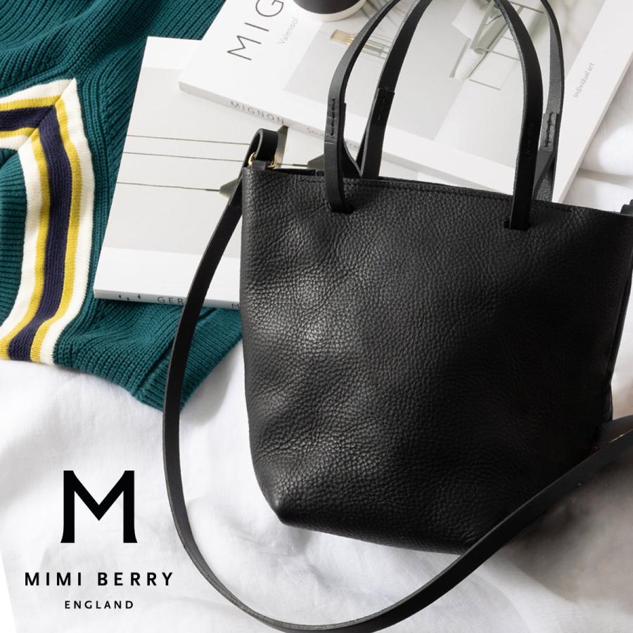 MIMI BERRY ミミベリー 【正規品】 本革レザー トートバッグ