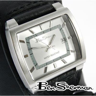 Ben Sherman メンズ 腕時計 ベンシャーマン シルバー グレー フェイス 