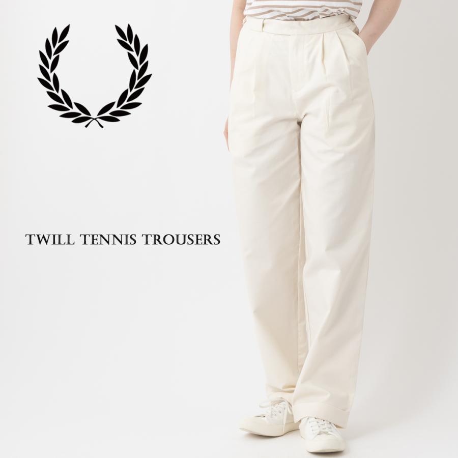 FRED PERRY（フレッドペリー） トラウザー パンツ ツータックテニス