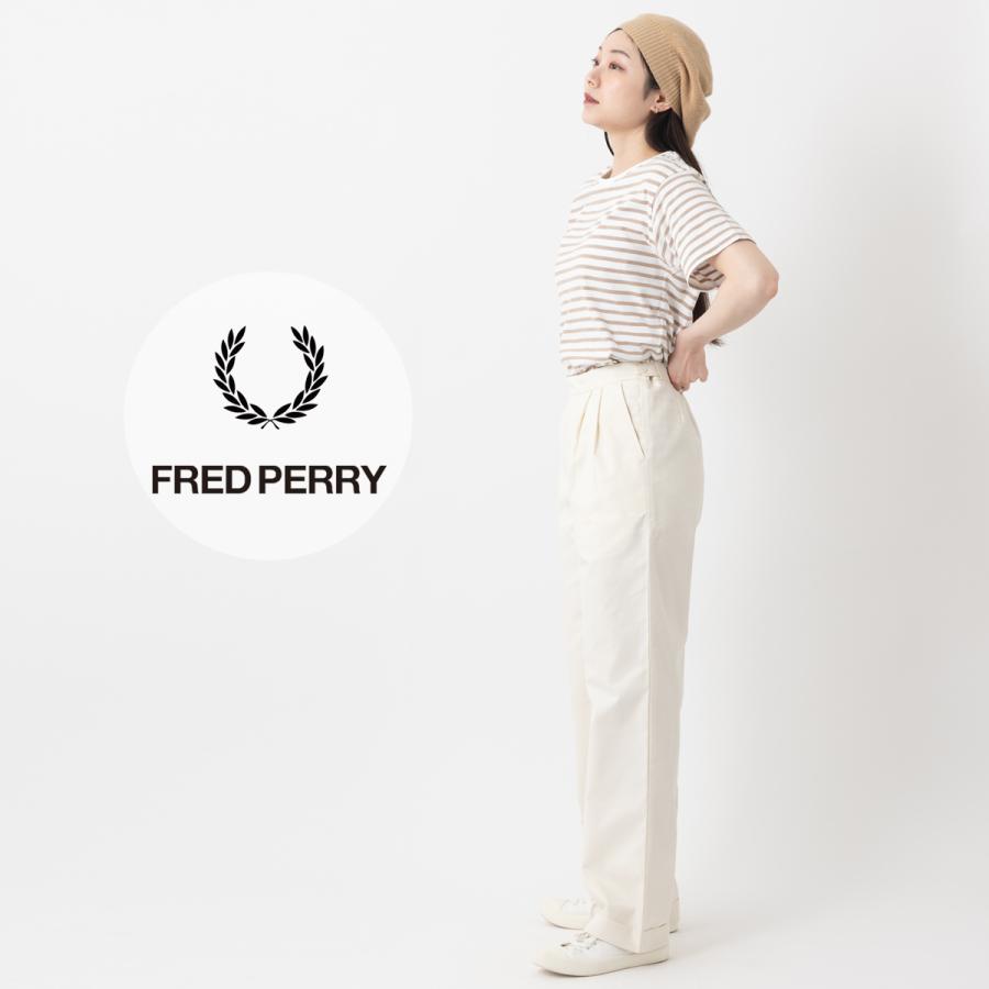 FRED PERRY（フレッドペリー） トラウザー パンツ ツータックテニス