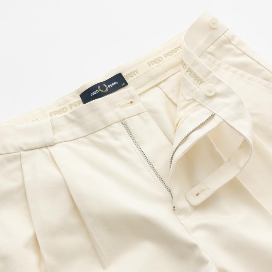 FRED PERRY（フレッドペリー） トラウザー パンツ ツータックテニス