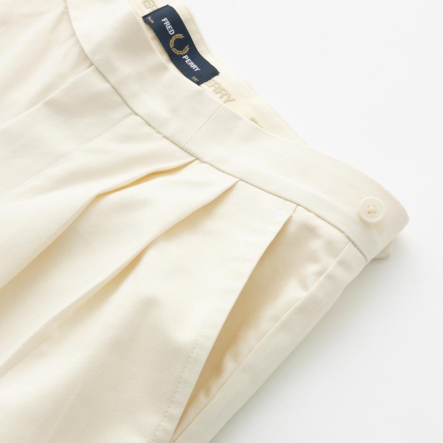 FRED PERRY（フレッドペリー） トラウザー パンツ ツータックテニス