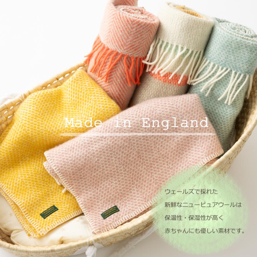 TWEED MILL（ツイードミル） ベビーカーブランケット 73×68cm 赤ちゃん