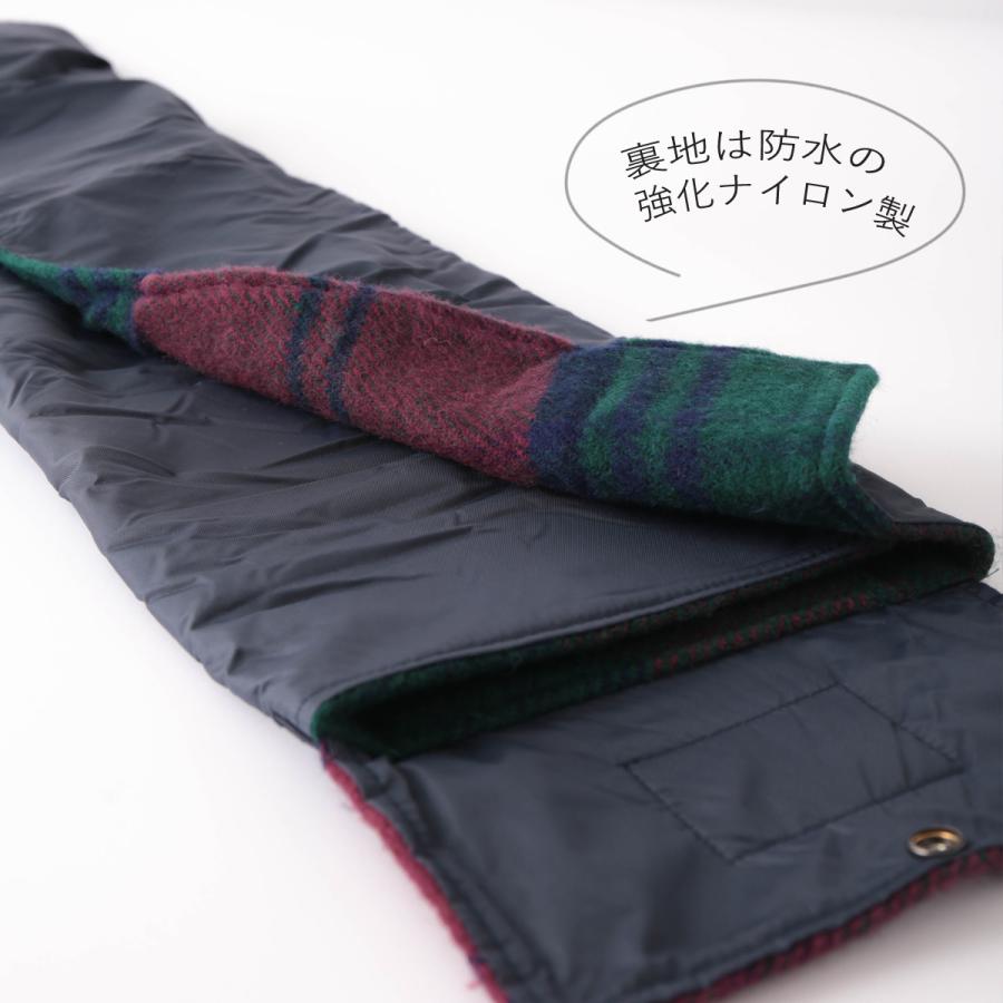 英国製TWEEDMILL ウールラグ + kavu キャリーストラップ セット 英国製