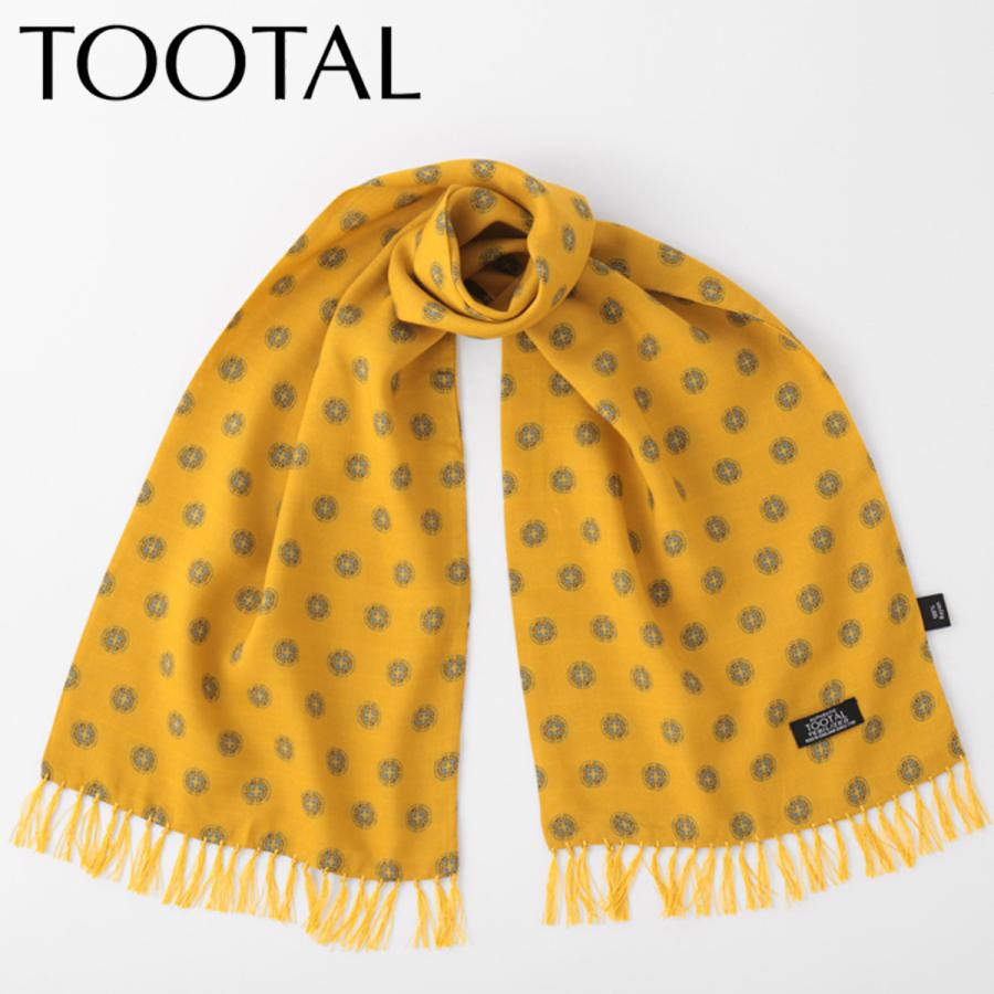 Tootal Vintage メンズ レーヨン スカーフ ラウンドモチーフ ゴールドトゥータル ヴィンテージ オリジナル フリンジ レディース ギフト Tootaltb クローゼスト 通販 Yahoo ショッピング
