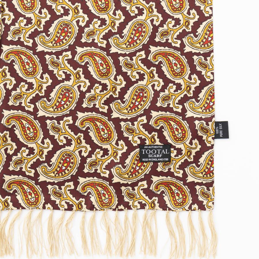 Tootal Scarf Tootal Vintage ユニセックス ピュアシルク スカーフ