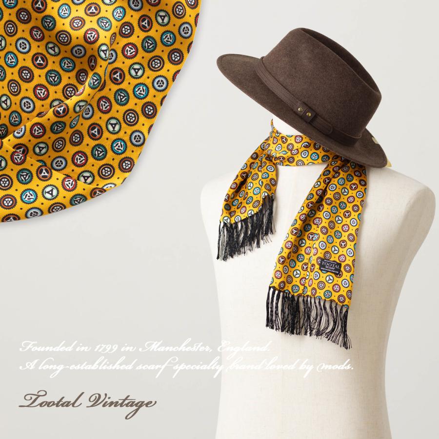 Tootal scarf vintage トゥータル　スカーフ 楽天市場】Tootal Vintage ユニセックス ピュアシルク スカーフ