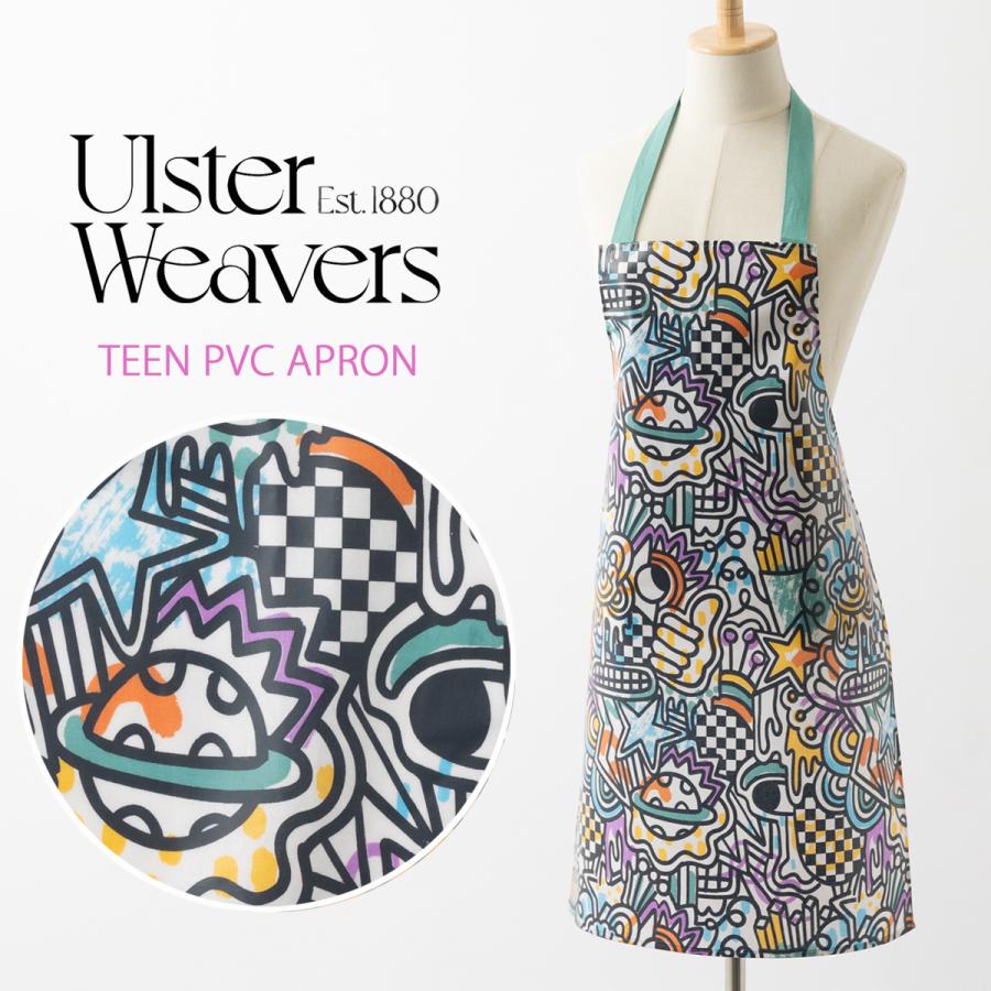 Ulster Weavers 【エプロン アルスターウィーバーズ 】 英国王室御用達 PVC Apron Graffiti コットン 撥水加工 ...