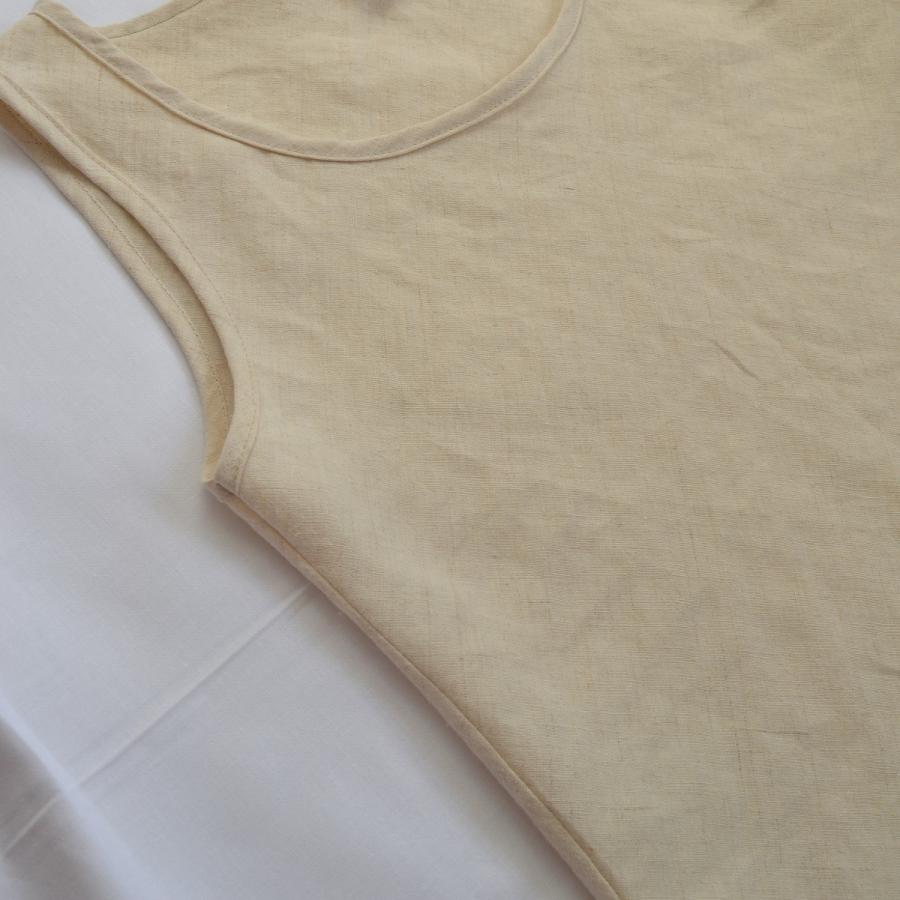 送料無料】タンクトップ HEMP ヘンプ100％ 日本製 天然素材 敏感肌