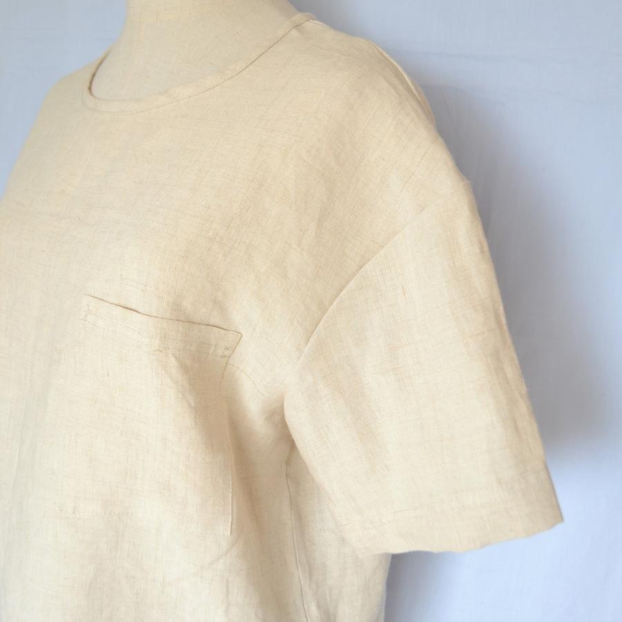 ヘンプ100％ 麻 Tシャツ メンズ オーガニック 天然素材 カットソー