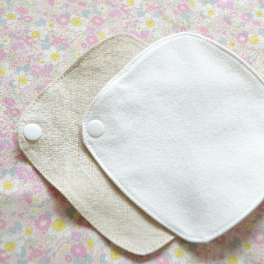 格安店 ヘンプ100％ 布ライナー おりものシート 無染色 無漂白
