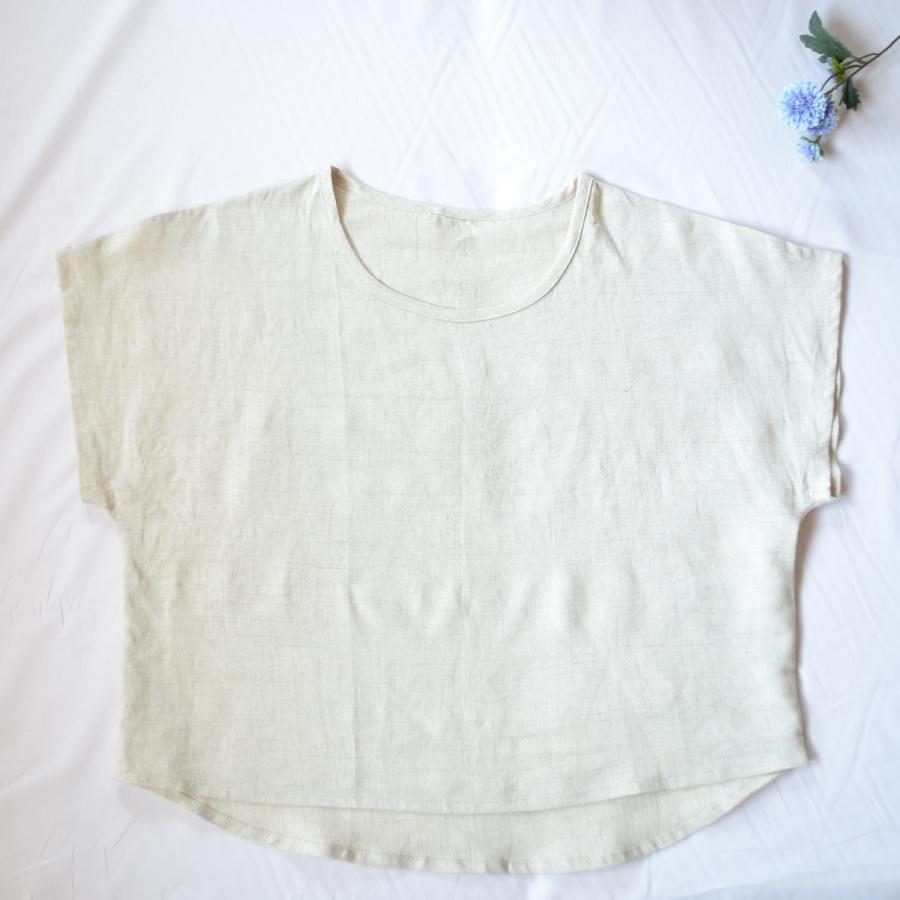 ヘンプ100％ 麻 Tシャツ レディース オーガニック 天然素材 カットソー 
