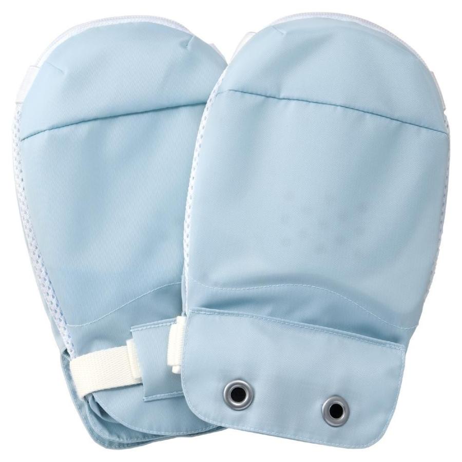 竹虎 セーフミトンII ブルー 1双(2枚)入 左右兼用 041051 