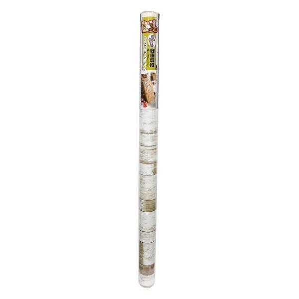 貼ってはがせる テーブルデコレーション 90×150cm シャビーウッド ベージュ|ukiukiland|02