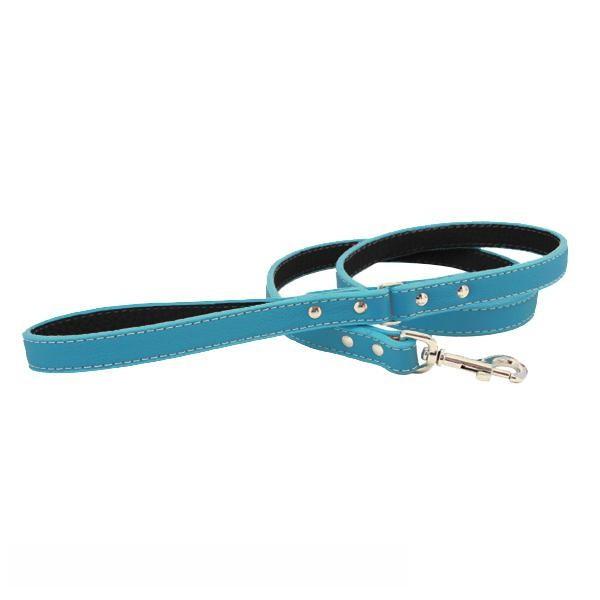 Auburn Leathercrafters トスカーナ本革リード 120cm×2.0cm ターコイズ 16326 