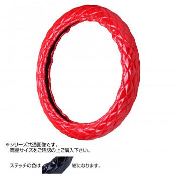 トラックハンドルカバー マックスキルト 赤 シングルステッチ紺 Vhr29 B 激安通販新作