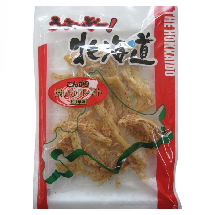 期間限定特価 珍味 おつまみ 三友食品 珍味 おつまみ うまいぞー 北海道 こんがり焼いかロースト ピリ辛味 70g 袋 お歳暮 Sobrancelhas Com Br