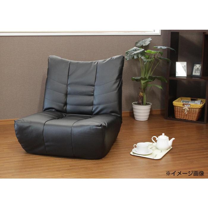 ローマ1P 5段階リクライニング 極厚座面座椅子 ブラック SH0206 - 通販