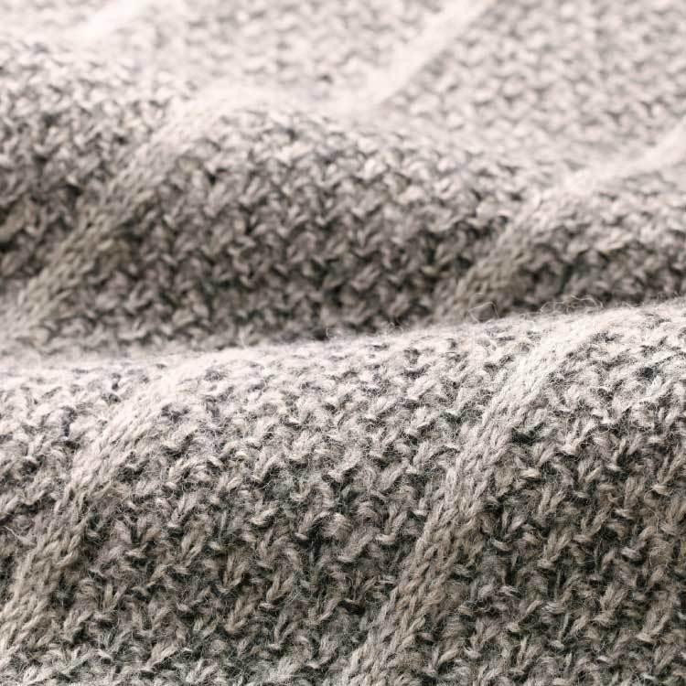 紳士 メンズ シニア 大人 カーディガン ウール100％ ショール襟 裏地付