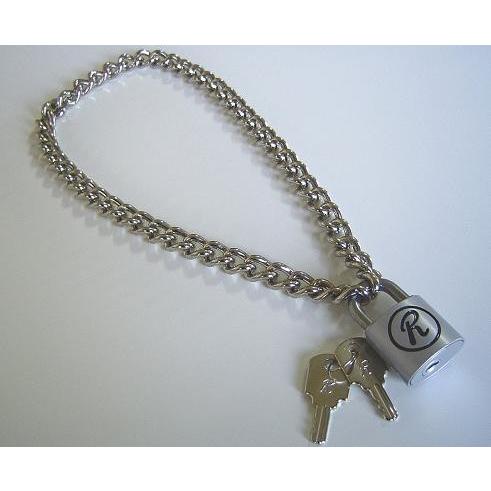 シドヴィシャス Sid "R" Choker S 南京錠 ネックレス パドロック シドチェーン チョーカー PADLOCK CHAIN イギリス直輸入｜ukjunk｜02