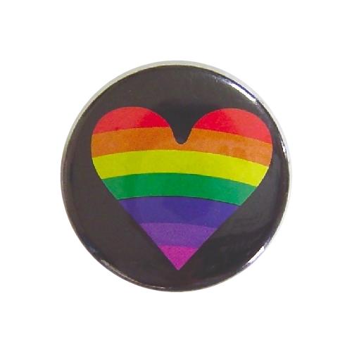 Rasta Heart ラスタ カラー ハート 缶バッジ YCB210 London ストリート マーケットから イギリス直輸入 | 