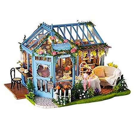 内祝い ミニチュア ドールハウス 特別価格flever 海外から日本未入荷の人気アイテムを直輸入 Diy ティー好評販売中 ローズガーデン ギフト ロマンチックなアートワーク 家具付きクリエイティブルーム ハウスキット Www Toysland Co Il