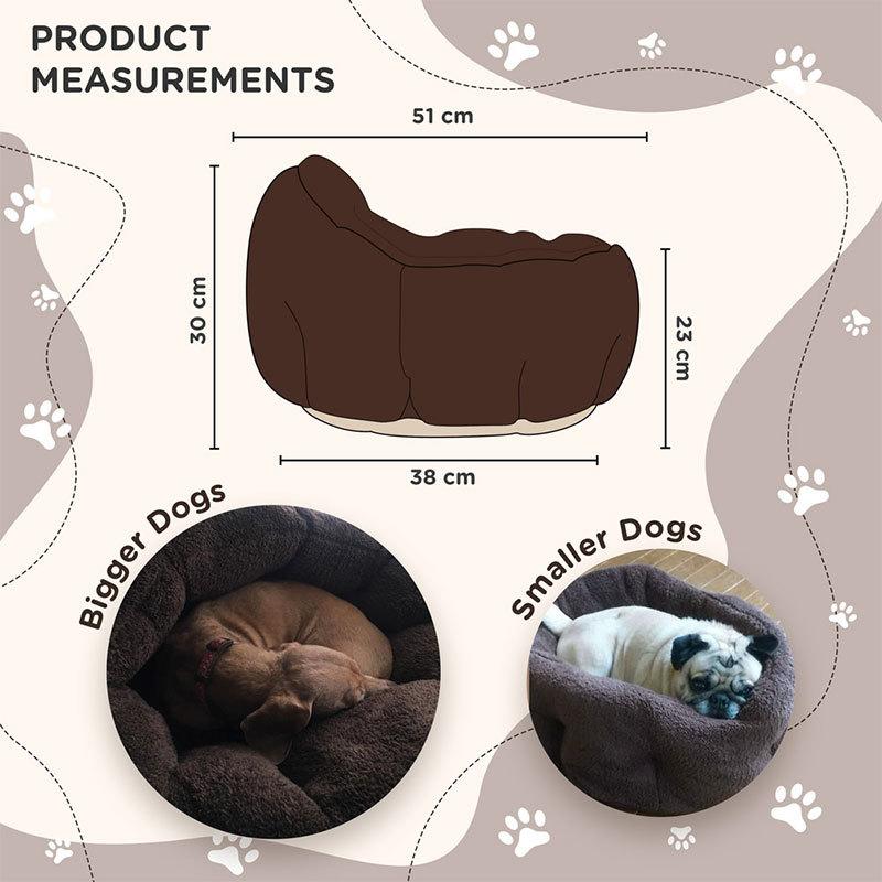 【送料無料】犬ベッド 猫ベッド 洗える犬用ベッド 冬用ふわモコ伸縮性に富んだ暖かいベッド 安心の日本国内ブランドUK Elements正規商品 おしゃれ かわいい |  | 05