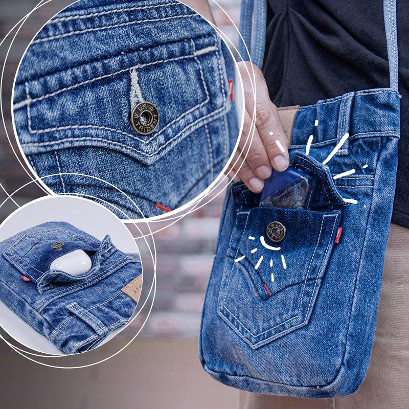 送料無料 Uk Trident デニム ミニショルダーバッグ レディース 斜めがけ 手作り おしゃれ ジーンズ生地 デニムバッグ Mini Shoulder Uk Trident公式yahoo ショップ 通販 Yahoo ショッピング