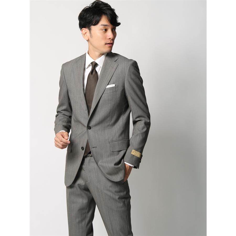スーツスクエア】※スーツ 3つボタン マイクロパターン BASIC TR15 春夏  