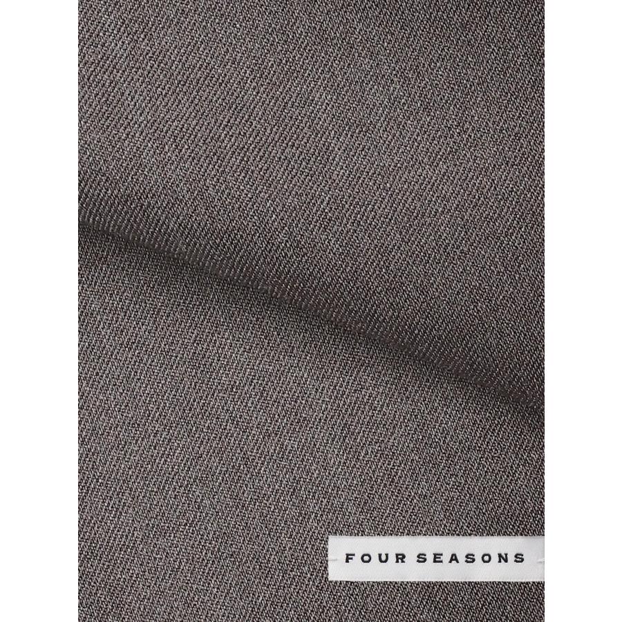 【スーツスクエア】メンズ スーツ 3つボタン Loro Piana 365 無地 TR24 ブラウン系の画像