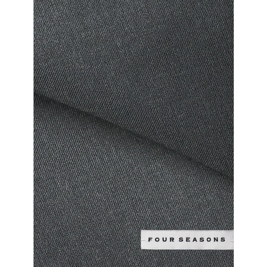 【スーツスクエア】メンズ スーツ 3つボタン Loro Piana 365 無地 TR24 グレー系の画像