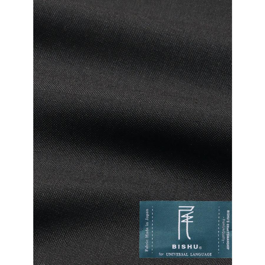 【スーツスクエア】メンズ FUMIYA HIRANO スーツ 2つボタン 尾州 ウールモヘア 無地 FH01 ブラウン系の画像