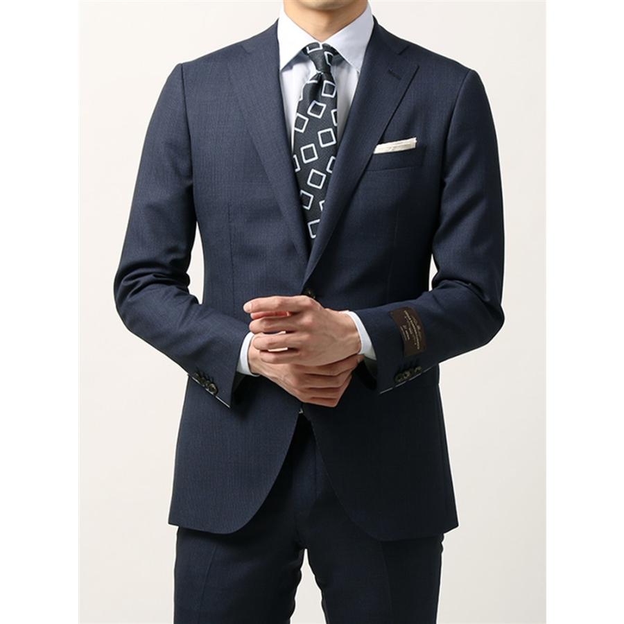 海外輸入 Fit 2つボタンスーツ ハウンドトゥース Ch 14 春夏用 ネイビー ブルー 色柄コード Mr 代引き手数料無料 Lewisfamilyinsurance Com