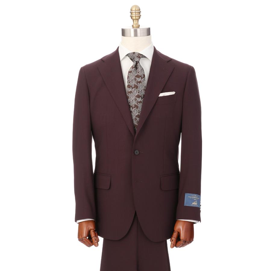 ポイント10倍 3つボタンスーツ シャドーチェック Tr 16 春夏用 ボルドー 楽天ランキング1位 Zoetalentsolutions Com