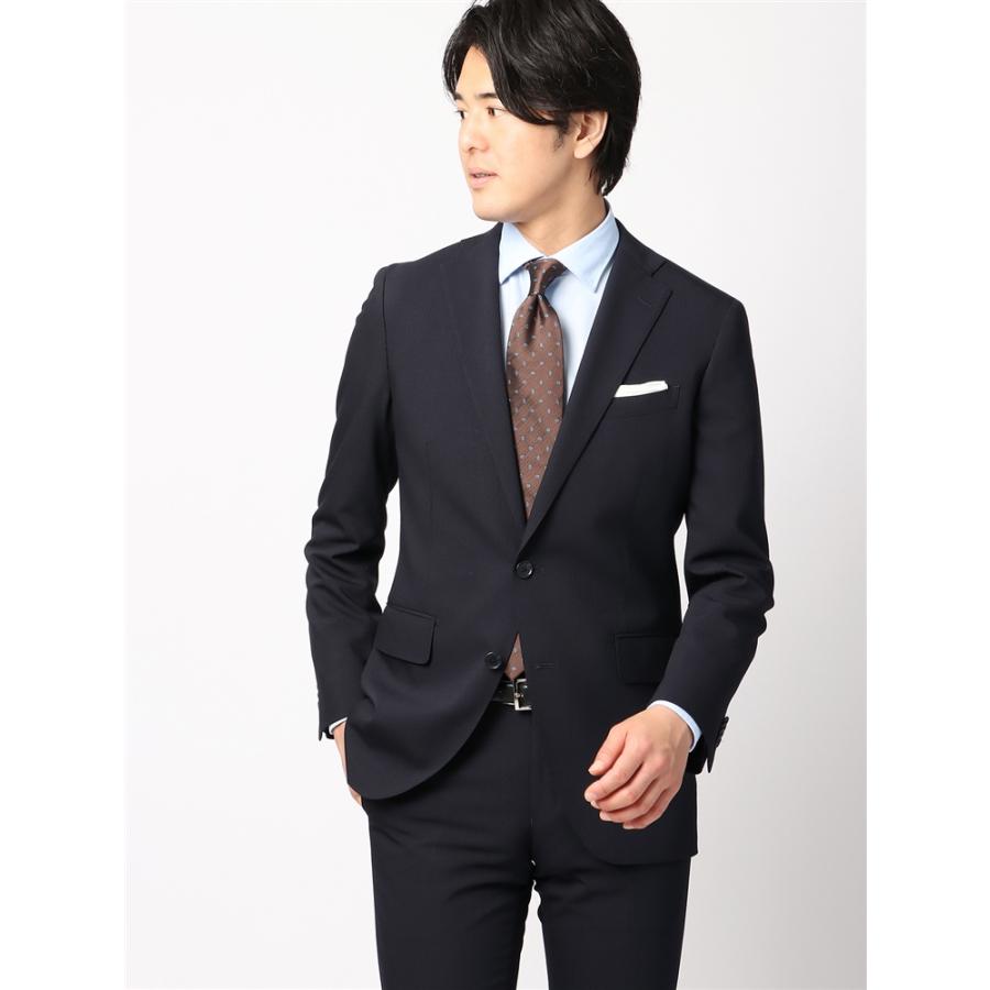 美品SUITSELECT スーツ ダブル MARSOTTO生地シャドーストライプ 美品SUITSELECT スーツ ダブル MARSOTTO生地シャドーストライプ