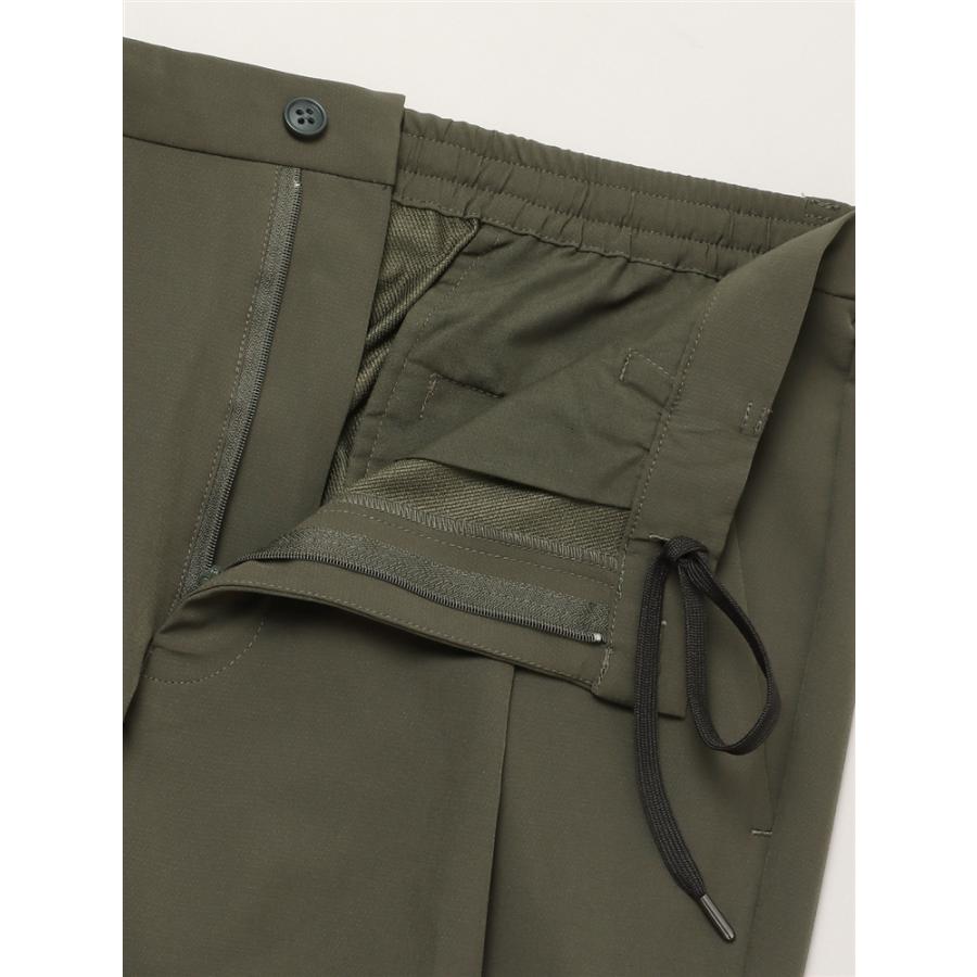 【超美品】カーキ グリーンスーツセット (ジャケット・スラックス) Perfect Suit FActory スラックス TOKYO RUN カラーセットアップ